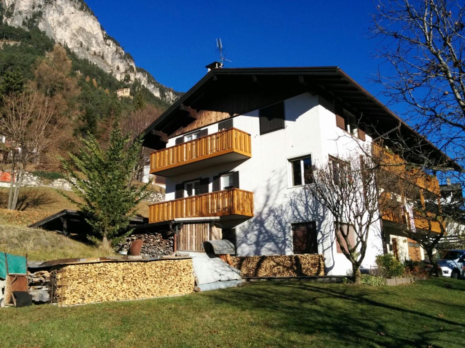 Ferienwohnung Casa Defrancesco Panchià Exterior foto